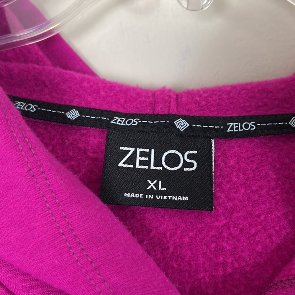 Zelos Sweater Women’s Extra Large Long Sleeve Pink Stretch Tie Up Front RN 31104 - Picture 2 of 6